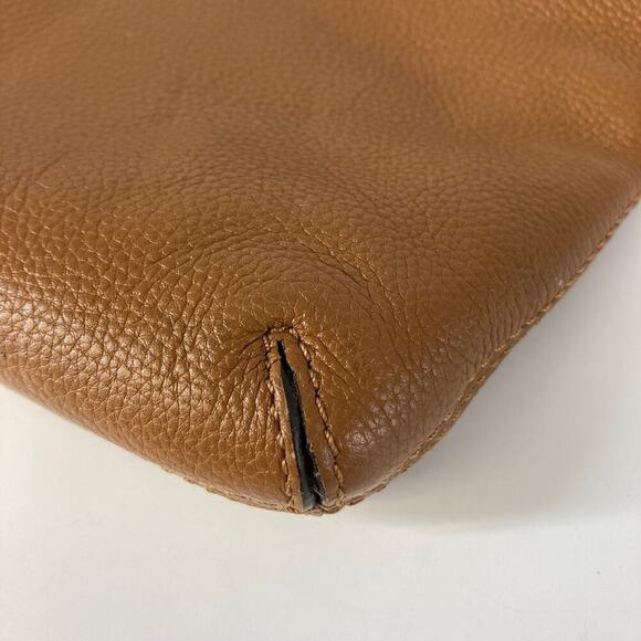 Michael Kors, small brown pebbled leather womens crossbody bag - Picture 6 of 10